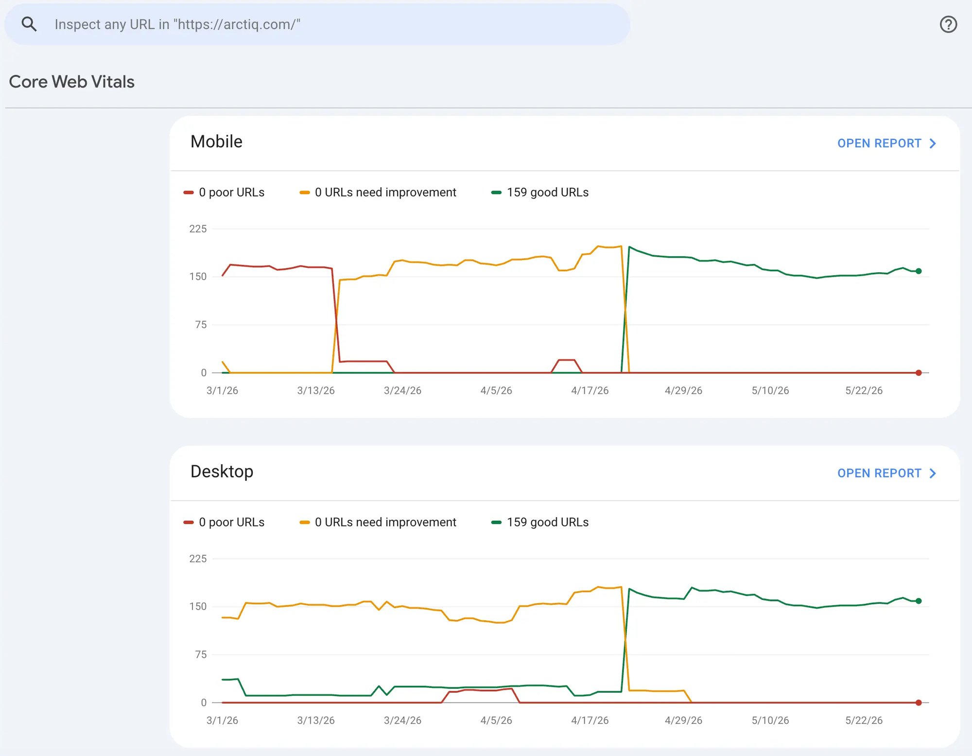 arctiq--core-web-vitals--post-launch-improvement--May-31-26