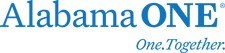 Logo for Alabama One Credit Union, web design and development on HubSpot CMS Content Hub