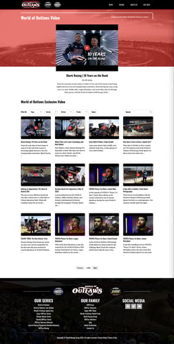 World of Outlaws: Video Library