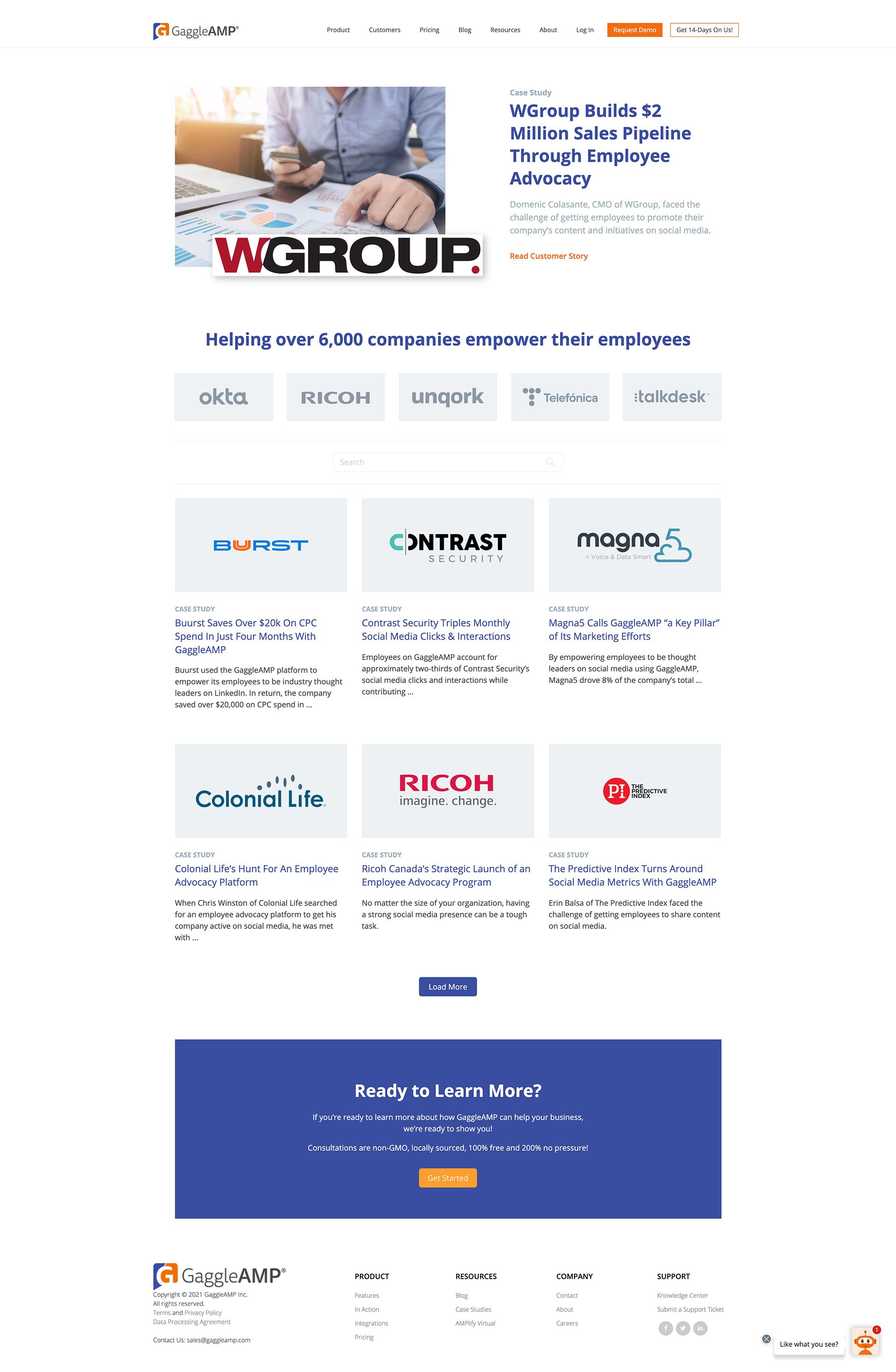 gaggleamp-casestudy-listing-screenshot