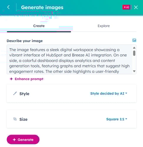 featured image generative AI
