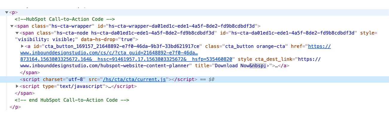 hubspot-call-to-action-button-jquery